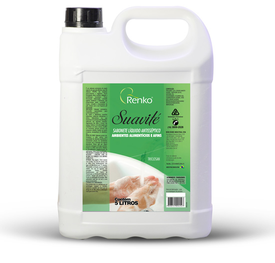 Renko Suavité Sabonete líquido Antisséptico - TRICLOSAN 0,5%