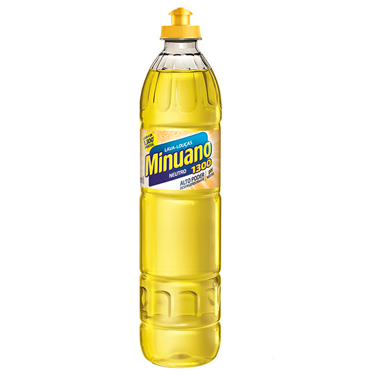 Detergente Minuano 1300 Neutro 500ml