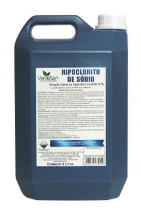 HIPOCLORITO DE SÓDIO 5,7% VERDESAN